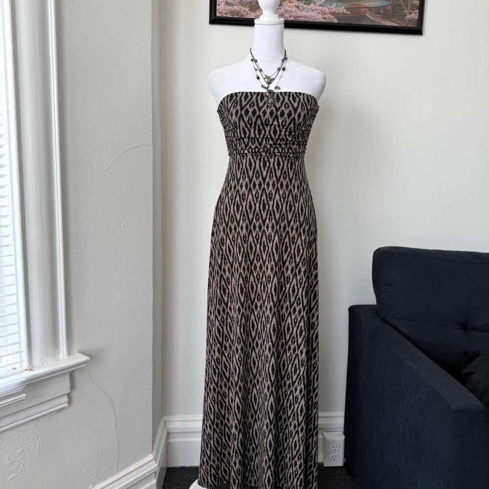Banana Republic strapless maxi dress